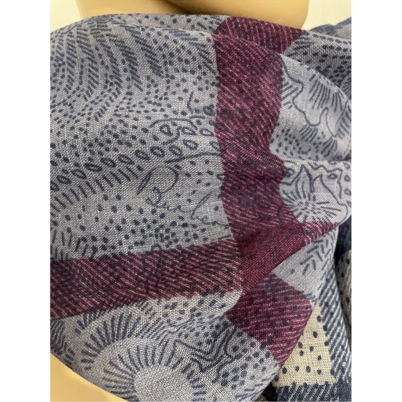 100% Authentic Burberry lightweight cashmere blend scarf delicate - Picture 8 of 8